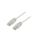 Patch cord F/UTP, Cat 5e, RJ45 wtyk z obu stron, linka, CCA, 1m PP22-1M