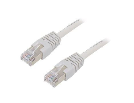 Patch cord F/UTP, Cat 5e, RJ45 wtyk z obu stron, linka, CCA, 1,5m PP22-1.5M