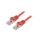 Patch cord F/UTP, Cat 6, RJ45 wtyk z obu stron, linka, CCA, 0,5m, PVC, czerwony PP6-0.5M/R