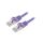 Patch cord S/FTP, Cat 6a, RJ45 wtyk z obu stron, linka, Cu, 2m PP6A-LSZHCU-V-2M