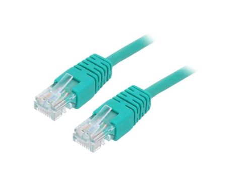 Patch cord U/UTP, Cat 5e, RJ45 wtyk z obu stron, linka, CCA, 5m PP12-5M/G