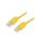 Patch cord U/UTP, Cat 5e, RJ45 wtyk z obu stron, linka, CCA, 1m PP12-1M/Y