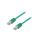 Patch cord F/UTP, Cat 5e, wtyk RJ45 z obu stron, linka, CCA, 2m PP22-2M/G