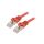Patch cord S/FTP, Cat 6a, wtyk RJ45 z obu stron, linka, Cu, 3m PP6A-LSZHCU-R-3M