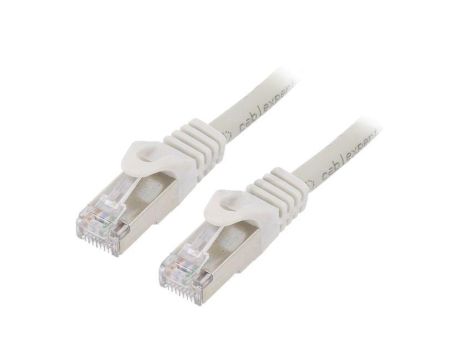 Patch cord S/FTP, Cat 6a, wtyk RJ45 z obu stron, linka, Cu, 1,5m PP6A-LSZHCU-1.5M