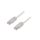 Patch cord F/UTP, Cat 5e, RJ45 wtyk z obu stron, linka, CCA, 7,5m PP22-7.5M
