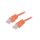 Patch cord U/UTP, Cat 5e, RJ45 wtyk z obu stron, linka, CCA, 2m PP12-2M/O