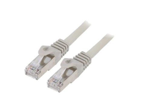 Patch cord F/UTP, Cat 6, RJ45 wtyk z obu stron, linka, Cu, 2m PP6-LSZHCU-2M