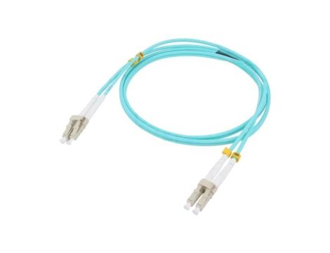 Patch cord światłowodowy OM4, LC/UPC z obu stron, 1m, 50/125um CFO-MDOM4-LC/LC-1M