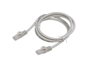 Patch cord U/UTP, Cat 6, RJ45 wtyk z obu stron, linka, Cu, 1m, PVC PP6U-CU-1M