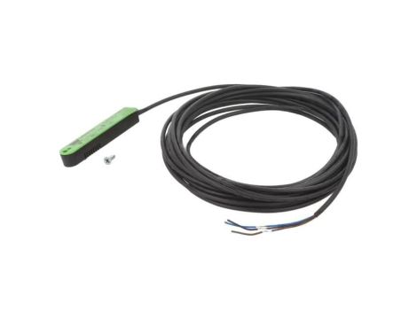 Czujnik fotoelektryczny, Czujnik fotoelektryczny, odbiornik, z konfiguracją wyjścia PNP/NO/p, 12m, IP67, PD70CNT12PO