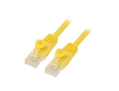 Patch cord U/UTP, Cat 6, RJ45 wtyk z obu stron, linka, CCA, 3m PP6U-3M/Y