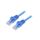 Patch cord U/UTP, Cat 6, RJ45 wtyk z obu stron, linka, CCA, 3m PP6U-3M/B