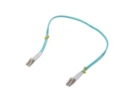 Patch cord światłowodowy OM4, LC/UPC z obu stron, 0,5m, LSZH CFO-MDOM4-LC/LC-0.5M
