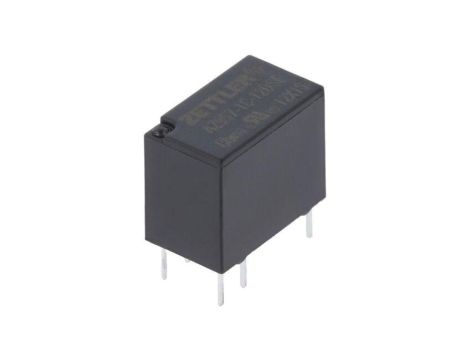 Przekaźnik elektromagnetyczny, SPDT, Ucewki: 12VDC, Iwyj: 2A, na PCB AZ957-1C-12DSE