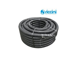 Rura osłonowa czarna 450N HDPE fi 50/39 dwuwarstwowa karbowana UV (50 mb)