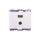 K.1 Gniazdo USB/3,5 mm Audio śnieżnobiałe połysk 3315397009