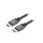 Kabel HDMI, wtyk z obu stron, tekstylny, czarny, 28AWG, dł. przewodu: 5m CCBP-HDMI-5M