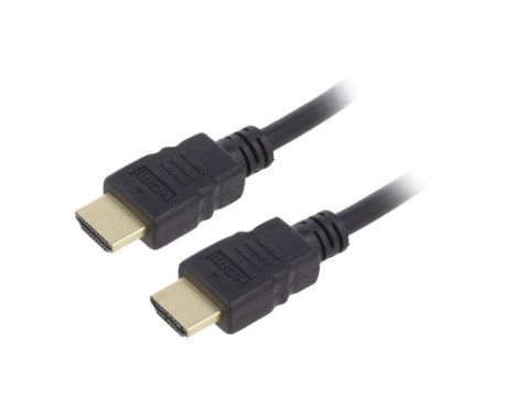 Kabel HDMI, wtyk z obu stron, PVC, czarny, 30AWG, materiał wykonania żyły: Cu, dł. przewodu: 1m CC-HDMI4-1M