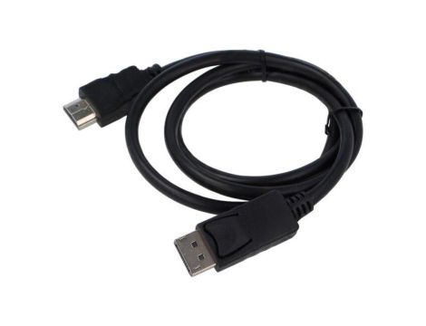 Kabel DisplayPort wtyk,HDMI wtyk, PVC, 3D,Full HD 1080p, dł. przewodu: 1m CC-DP-HDMI-1M