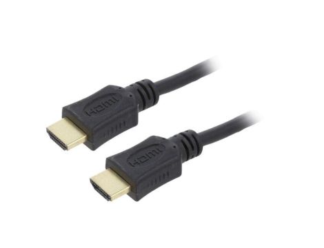 Kabel HDMI, wtyk z obu stron, PVC, czarny, 30AWG, materiał wykonania żyły: CCS, dł. przewodu: 3m CC-HDMI4L-10