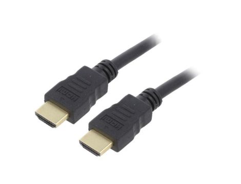 Kabel HDMI, wtyk z obu stron, PVC, czarny, 30AWG, materiał wykonania żyły: Cu, dł. przewodu: 3m CC-HDMI4-10