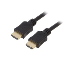 Kabel HDMI, wtyk z obu stron, PVC, czarny, 30AWG, materiał wykonania żyły: CCS, dł. przewodu: 1,8m CC-HDMI4L-6