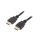 Kabel HDMI, wtyk z obu stron, PVC, czarny, 30AWG, materiał wykonania żyły: CCS, dł. przewodu: 1,8m CC-HDMIL-1.8M