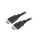 Kabel HDMI, wtyk z obu stron, PVC, czarny, 28AWG, materiał wykonania żyły: Cu, dł. przewodu: 7,5m CC-HDMI4-7.5M