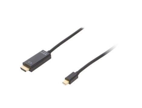 Kabel HDMI wtyk,mini DisplayPort wtyk, PVC, DisplayPort 1.2, dł. przewodu: 1,8m CC-MDP-HDMI-6