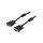 Kabel DVI-D (18+1), wtyk z obu stron, PVC, single link, dł. przewodu: 1,8m CC-DVI-BK-6
