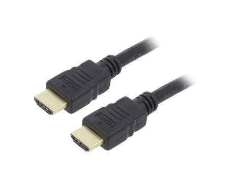 Kabel HDMI, wtyk z obu stron, PVC, czarny, 28AWG, materiał wykonania żyły: Cu, dł. przewodu: 10m CC-HDMI4-10M