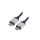 Kabel HDMI, wtyk z obu stron, tekstylny, czarny, 30AWG, dł. przewodu: 7,5m CCB-HDMIL-7.5M