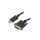 Kabel DisplayPort wtyk,DVI-D (24+1) wtyk, PVC, Full HD 1080p, dł. przewodu: 3m CC-DPM-DVIM-3M