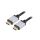 Kabel HDMI, wtyk z obu stron, tekstylny, czarny, 30AWG, dł. przewodu: 2m CCB-HDMIL-2M