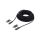 Kabel micro HDMI, wtyk z obu stron, PA, czarny, materiał wykonania żyły: Cu, dł. przewodu: 30m CCAP-HDMIDD-AOC-30M