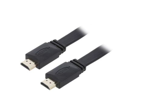 Kabel HDMI, wtyk z obu stron, PVC, 3D,4K,ARC,UHD 2160p, 30AWG, dł. przewodu: 1m CC-HDMI4F-1M