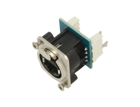 Złącze RJ45, gniazdo, żeńskie, 8p8c, proste, kat: 6 RJX8FD6I