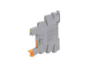 Podstawka PIN 5 na szynę DIN -40...55C 6,2x80x94mm RAL 7042 2966045