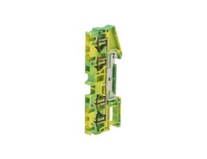 Złączka szynowa ST zacisk sprężynowy żółto-zielony 40A 6,2mm 3031461