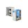 Obudowa ABS modułowa 8x2 z szyną TH 250x350x150 z ocynkowaną płytą montażową - transparentne drzwi PC - szara EDO777026 EDO