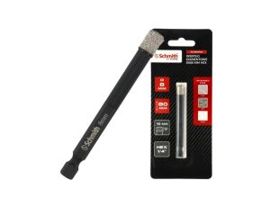 WIERTŁO DIAMETOWE OTWORNICA 8mm 80mm HEX NA SUCHO DO GRESU KAMIENIA SCHMITH