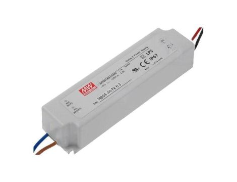 Zasilacz impulsowy, LED, 36W, 2,4A, 15VDC, 90...264VAC LPV-35-15