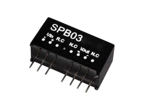 Przetwornica DC/DC, 3W, Uwej: 18...36 VDC, Uwyj: 12 VDC, Iwyj: 250mA SPB03B-12