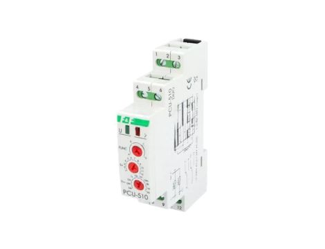 Moduł automatyki przekaźnik czasowy, zaciski śrubowe, 250VAC / 8A, IP20, -25...50C, PCU-510DUO