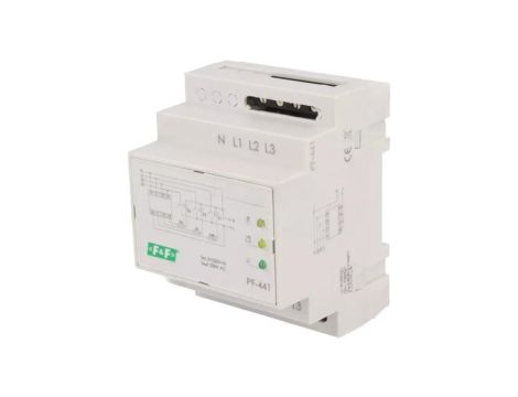 Przekaźnik nadzorczy napięcia, 230VAC, 3 x 230VAC, max. 16A, IP20, -25...50C, PF-441