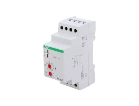 Moduł automatyki regulator, NO/NC, 250VAC / 16A, -25...50C, RT-822B