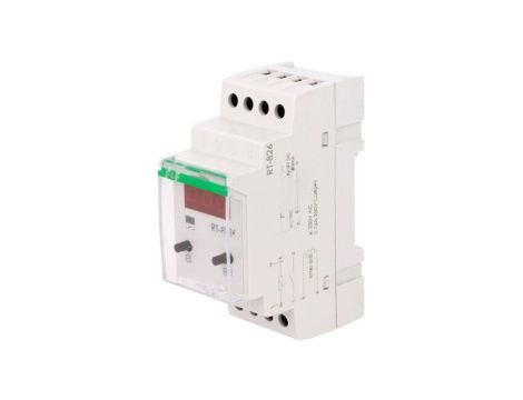 Moduł automatyki regulator, SPST-NO, 250VAC / 16A, -25...50C, RT-826