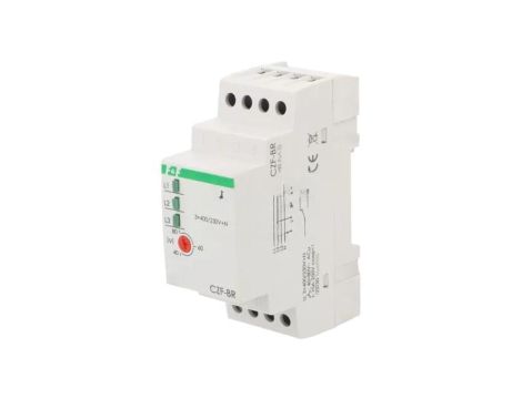 Przekaźnik nadzorczy napięcia, SPDT, 3 x 400VAC, 250VAC / 16A, IP20, -25...40C, CZF-BR-TRMS