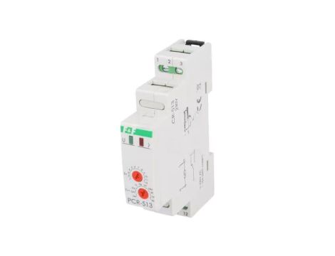 Moduł automatyki przekaźnik czasowy, zaciski śrubowe, 10A, IP20, -25...50C, PCR-513 230V